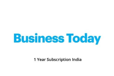 Business Today - 1 Year Subscription India