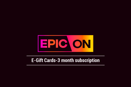 Epic On  E-Gift Cards-3 month subscription